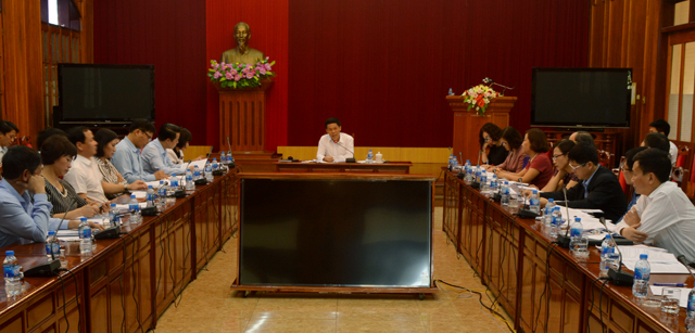 Đồng chí Nguyễn Văn Khánh - Phó Chủ tịch UBND tỉnh, Trưởng BCĐ Đại hội Đại biểu các DTTS tỉnh phát biểu chỉ đạo tại Hội nghị